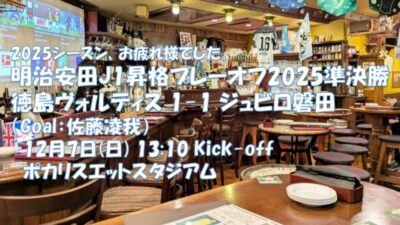 試合結果｜徳島 1-1 磐田