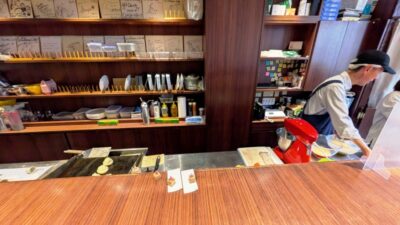カウンター席から｜La Pullman Caffe'