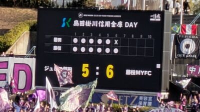 試合結果|藤枝 1(PK6-5)1 磐田