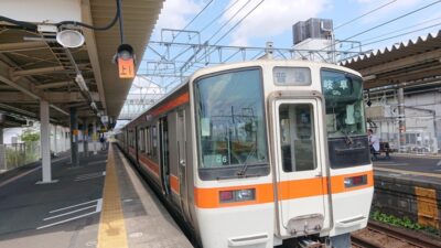東海道線｜掛川駅にて
