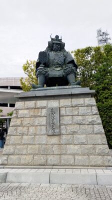 武田信玄公｜甲府駅前にて