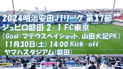 試合結果｜磐田 2-1 FC東京
