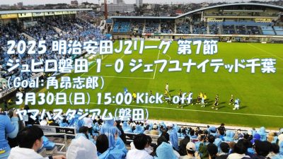 試合結果｜磐田 1-0 千葉