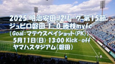 試合結果｜磐田 1-0 藤枝