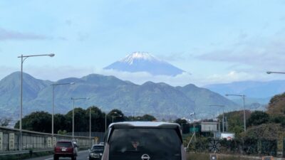 富士山｜東名高速にて