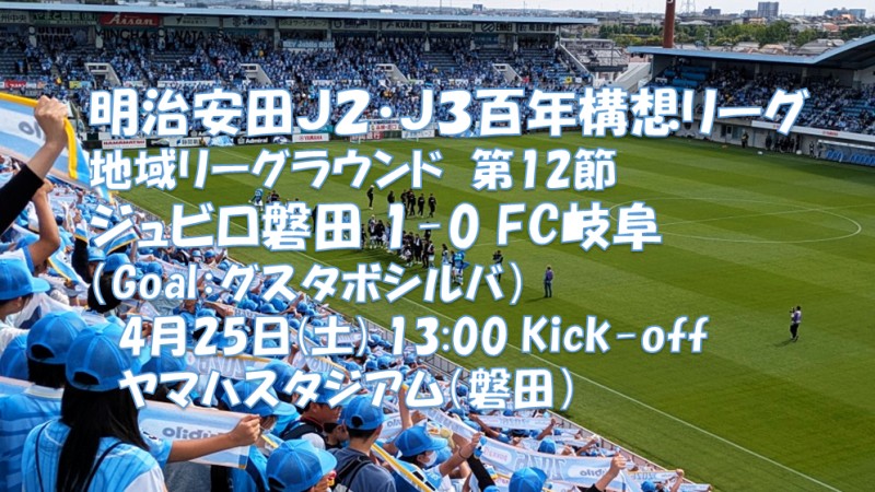 試合結果｜磐田 1-0 岐阜