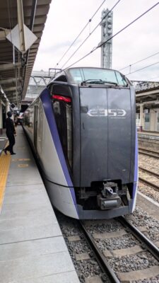 甲府駅到着｜のんびりホリデーSuicaパスで遠征